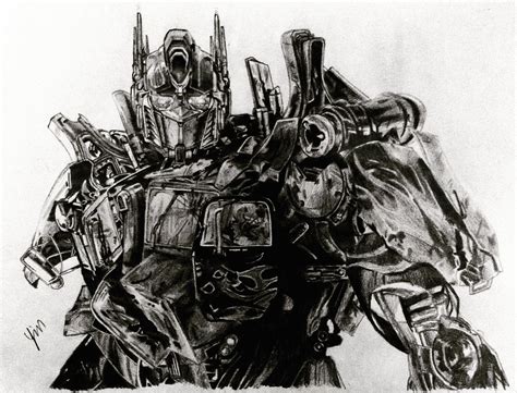 Transformers Optimus Prime Sketch Drawing Sketch Colo