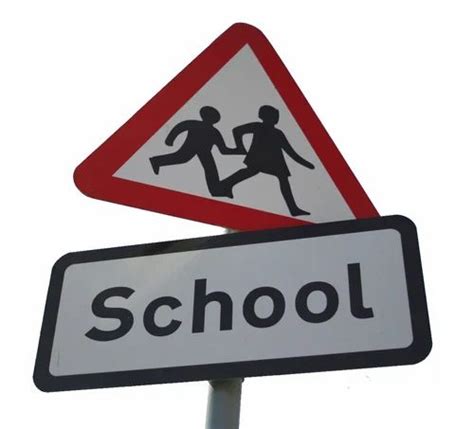 School Signs Stainless Steel Sign Board Manufacturer From Chennai