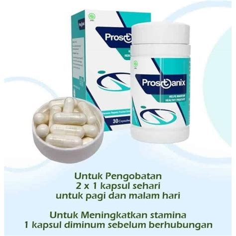 Jual Prostanix Asli Original Obat Prostat Manjur Shopee Indonesia