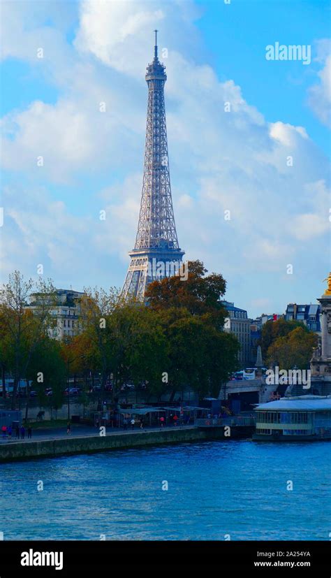 The Eiffel Tower Tour Eiffel On The Champ De Mars In Paris France
