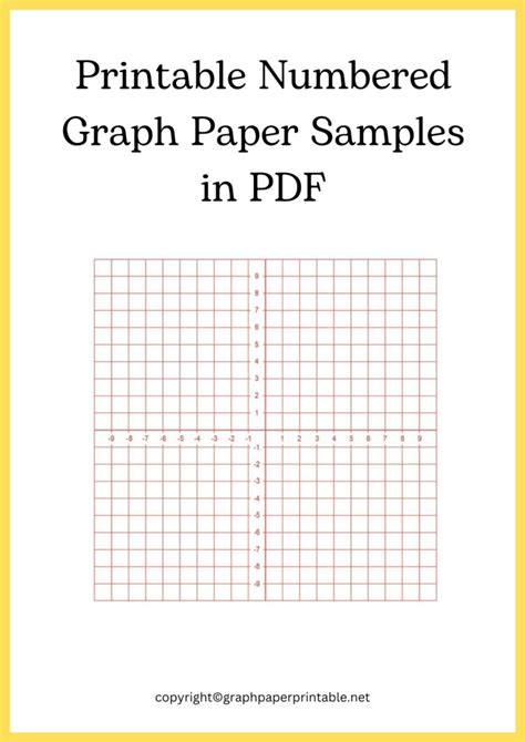 Numbered Grid Paper Printable Templates In Pdf