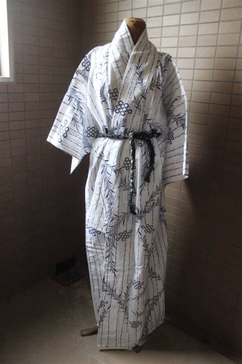 Old Japanese Antique Yukata Fabric Indigo Cotton Kimono Etsy Cotton