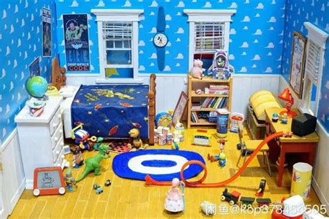 Andys Room From The Movie Toy Story Lego Moc Etsy