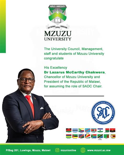 Mzuzu University Page 2 Self Reliance Service Perfection