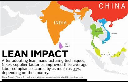 Manufacturing Working Conditions Improve Developing India Lean
