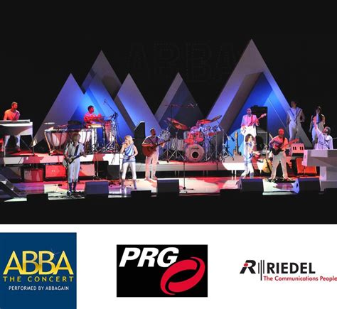 Abba Live On Stage With Riedel Rocknet Live Productiontv