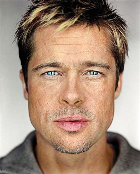 Brad Pitt By Martin Schoeller Brad Pitt Celebrity Photography