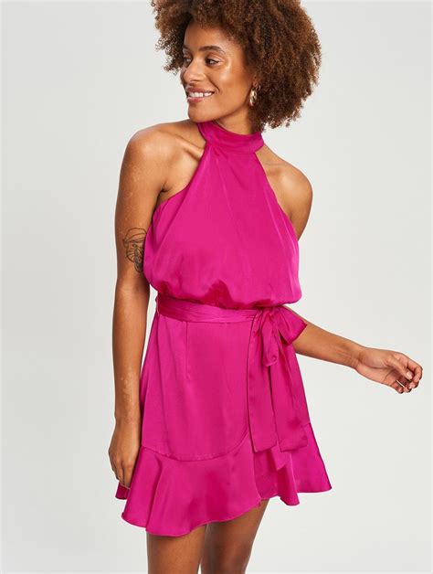 tussah hamptons cocktail dress party dress hot pink pink zalando de