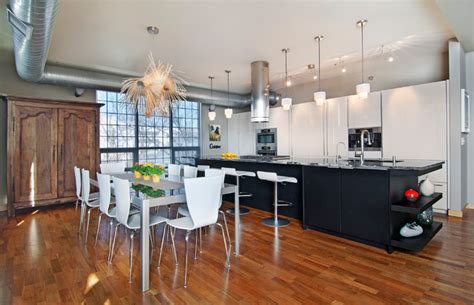 Downtown Penthouse Contemporary Kitchen Minneapolis By Maison