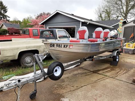 14 Ft Aluminum Fishing Boat For Sale In Salem Or Offerup