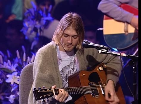 Just over 27 years after nirvana singer kurt cobain committed suicide, kid cudi honored the singer in a unique way on saturday night live. Kurt Cobain's Guitar From MTV Unplugged Just Sold For ...