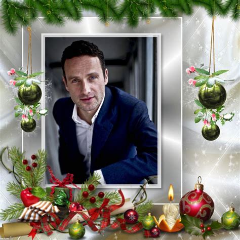 Merry Christmas Andrew Lincoln Aka Rick Grimes From The Walking Dead