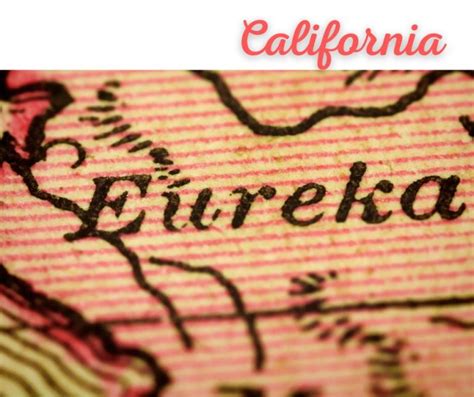 California State Motto Eureka 50states