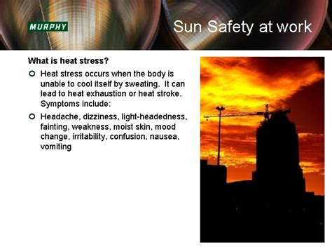 Toolbox Talk Sun Safety Health Risks In Construction