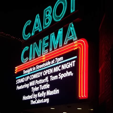 cabot theater stand up comedy open mic night beverly ma