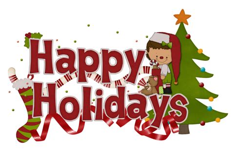 Download High Quality Holiday Clip Art Word Transparent Png Images