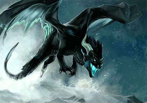 Blue Thunder Dragon By Allagar On Deviant Art Dragon Pictures