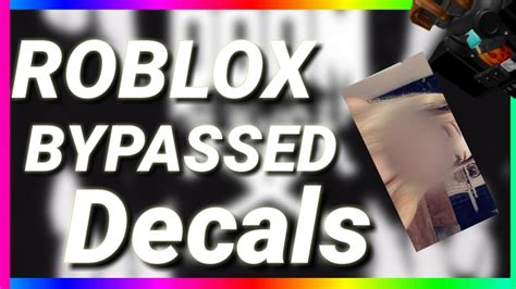 2 New Rare Roblox Bypassed Decals I Made Youtube Free Robux Sites No