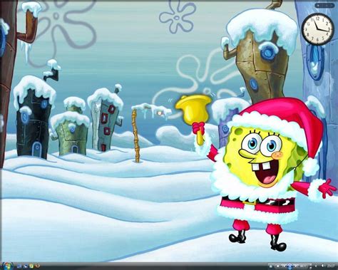 Santa Christmas Spongebob Wallpapers By Bakn Cute Spongebob Wallpapers