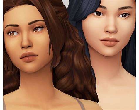 Chaotically The Sims 4 Skin Sims 4 Cc Skin Sims Hair