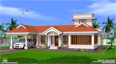 Kerala Style Single Floor House Design Kerala Home Design And Floor