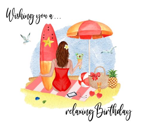 Wishing You A Relaxing Birthday Free Birthday Wishes Ecards 123