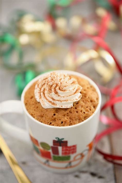 With a variety of flavors, we have a bundt cake everyone will love. Gingerbread Mug Cake (Egg Free) - Gemma's Bigger Bolder Baking