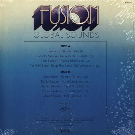 Va Fusion Global Sounds 1970 1983 Vinyl Lp 2022 Eu Original