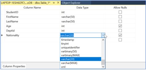 How To Insert Data Into A Table In Sql Server Management Studio