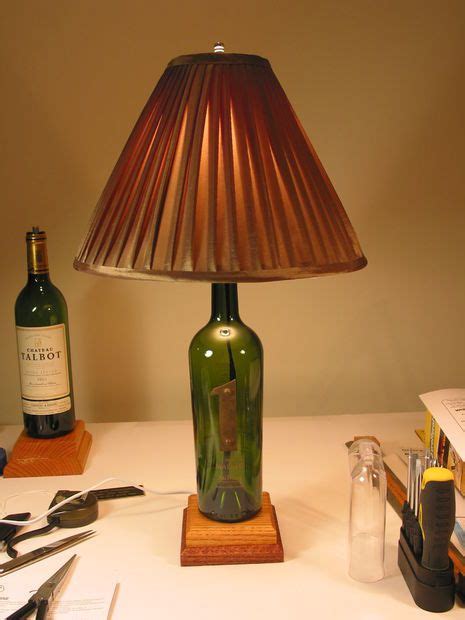 4 Easy Steps To Creating A Unique Wine Bottle Lamp