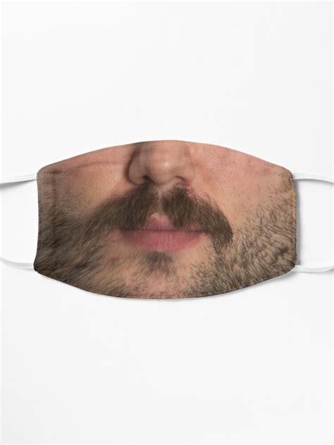 Bearded Man Face Mask Mask For Sale By Bigal3d Redbubble