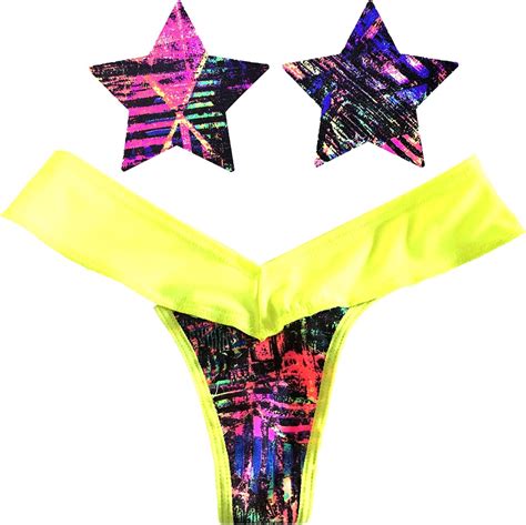neva nude neon af naughty knix set with thong and matching nipztix pasties multiple colors and