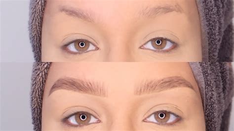 Best Eyebrow Tutorial Hack For Sparse Brows 2019 Youtube