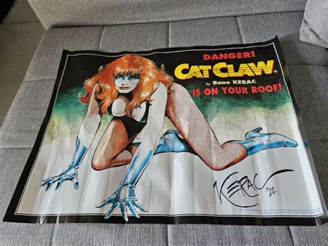 Cat Claw Poster Potpis Bane Kerac 20337645 Aukcije Prozor U Svijet Stripa