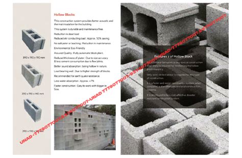 Hollow Blocks In Mumbai होलो ब्लॉक मुंबई Maharashtra Hollow Blocks