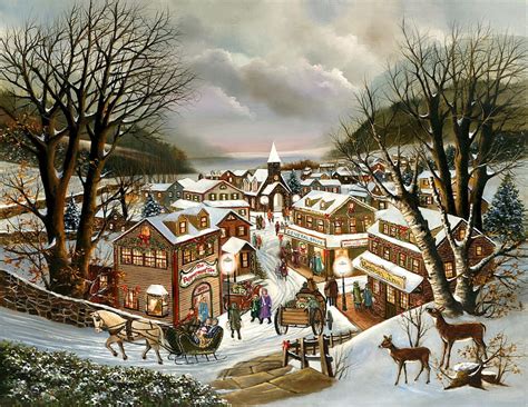 1290x2796px 2k Free Download Christmas Memories Winter Artwork