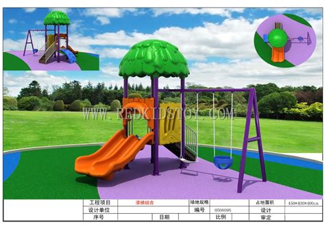 Residential Area Playground Equipment Set Ce Certified Kindergarten