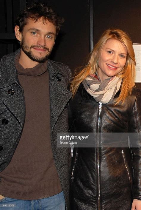 Hugh Dancy And Girlfriend Claire Danes Visit Backstage At Speed The