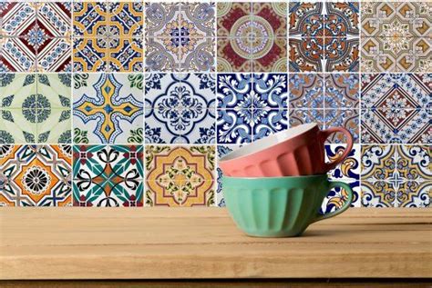 Talavera Set Of Tiles Decals Tiles Stickers Mixed Tiles For Etsy