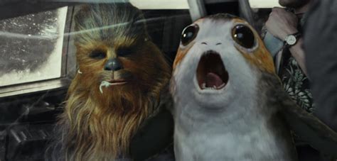 Star Wars 8 Chewie Darsteller Erklärt Wie Die Verstörende Porg Szene