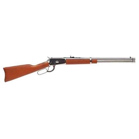 R92 357 Mag Stainless Steel Hardwood 20 In 10 Round Rh Rifle By Rossi