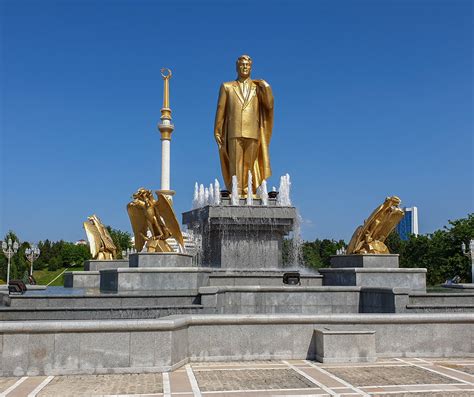 Independence Monument Ashgabat In Ashgabat