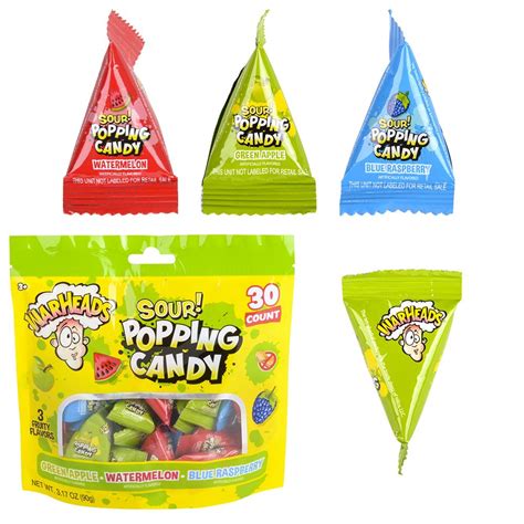 Warheads Popping Candy 30ct The Stuff Shop