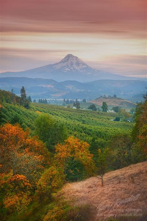 Gary Randall Photography A View From Hood River Valley Of Mount Hood