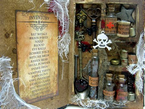Scrappin It Halloween Altered Spell Book Part 2
