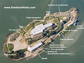 mapa isla de alcatraz | Destino Infinito