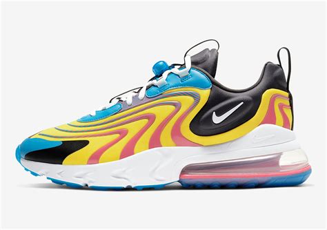 Release Date Nike Air Max 270 React Eng Laser Blue •