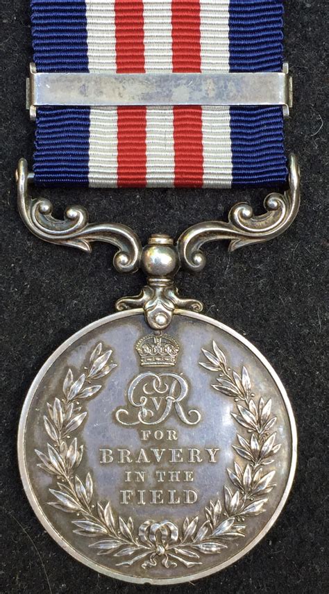 A Magnificent Military Medal And Second Award Bar With 1914 1915 Trio And M