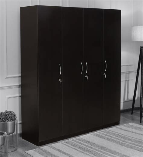 Buy Amber 4 Door Wardrobe With Drawer In Wenge Finish At 12 Off By