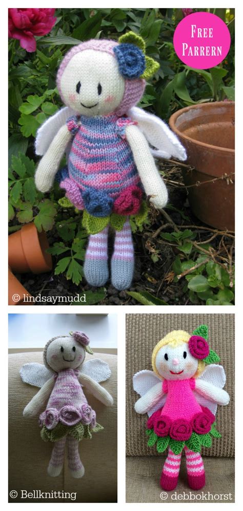 7 Adorable Doll Free Knitting Pattern And Paid